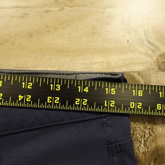 Eddie Bauer Men’s Tech Pant 32x32 Navy Nylon Stretch Outdoor Hiking - Picture 7 of 13